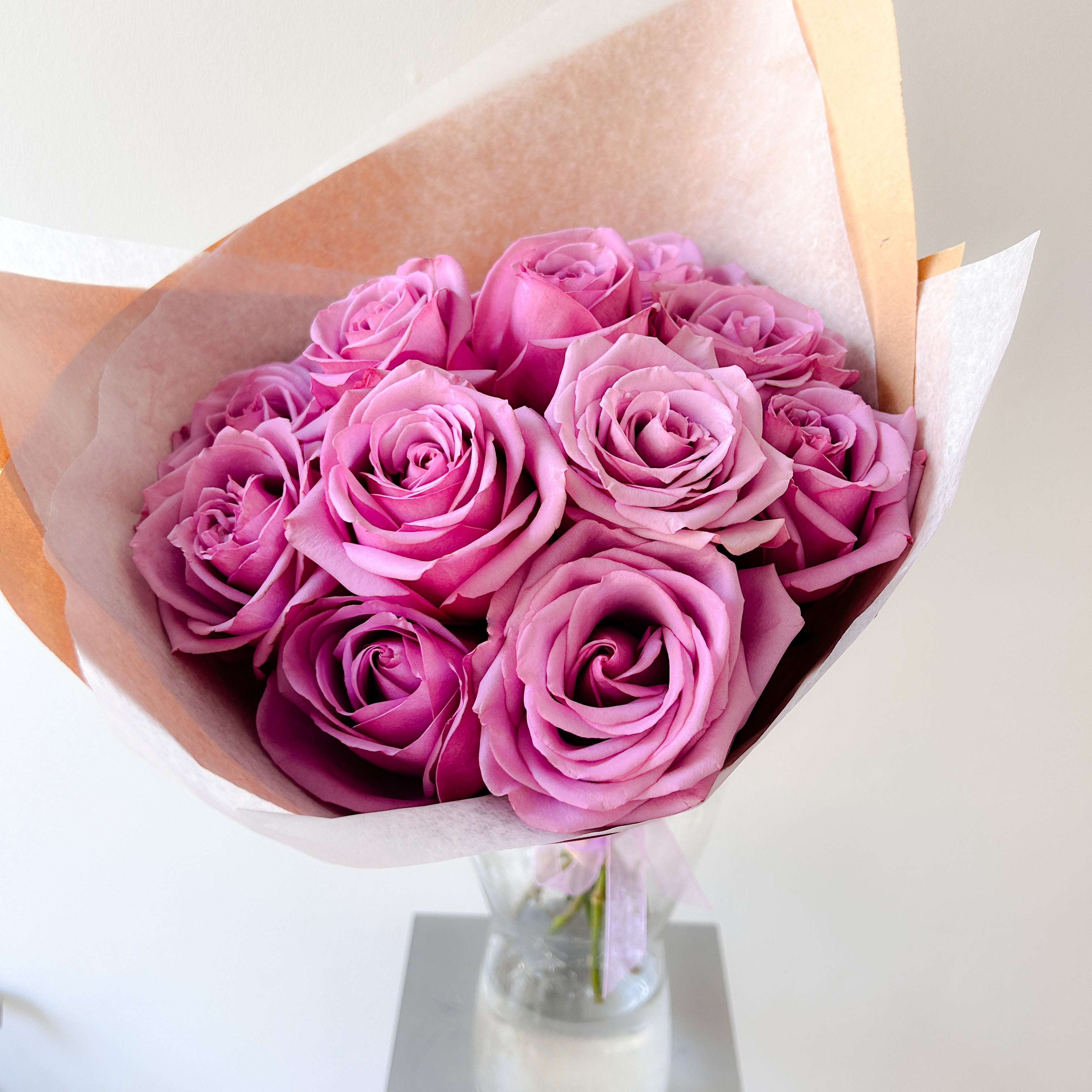 Purple Roses Bouquet