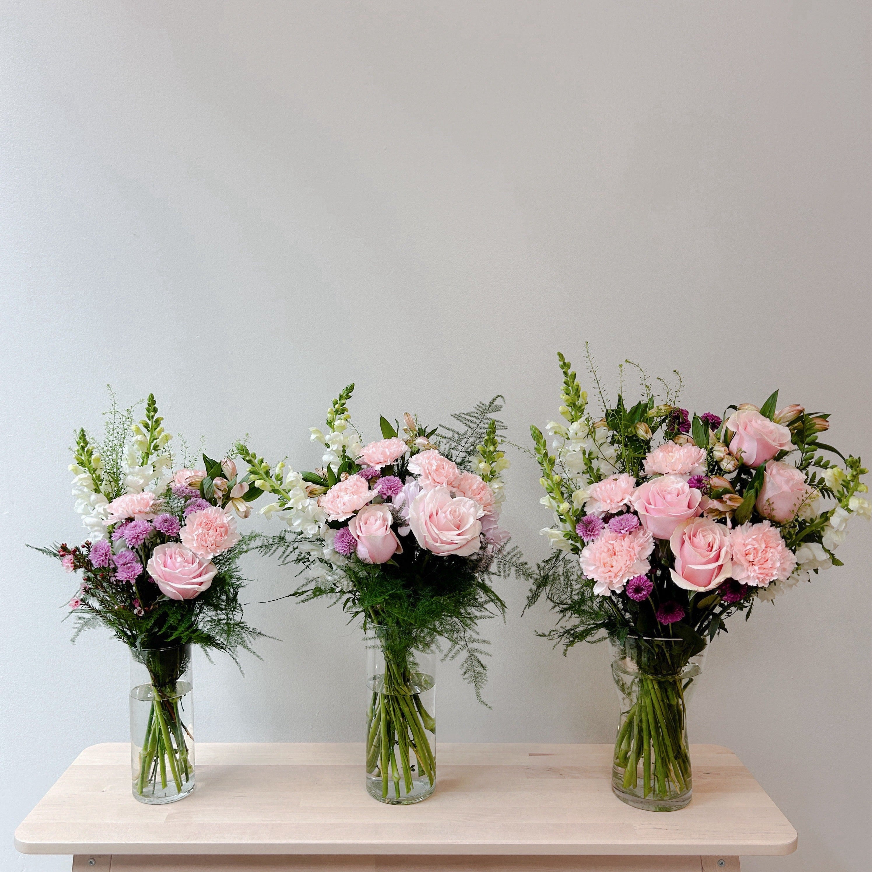 Flower Subscription in Toronto in Pastel Tones