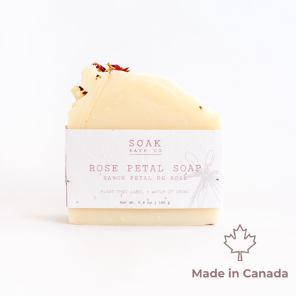 Rose Petal Soap Bar
