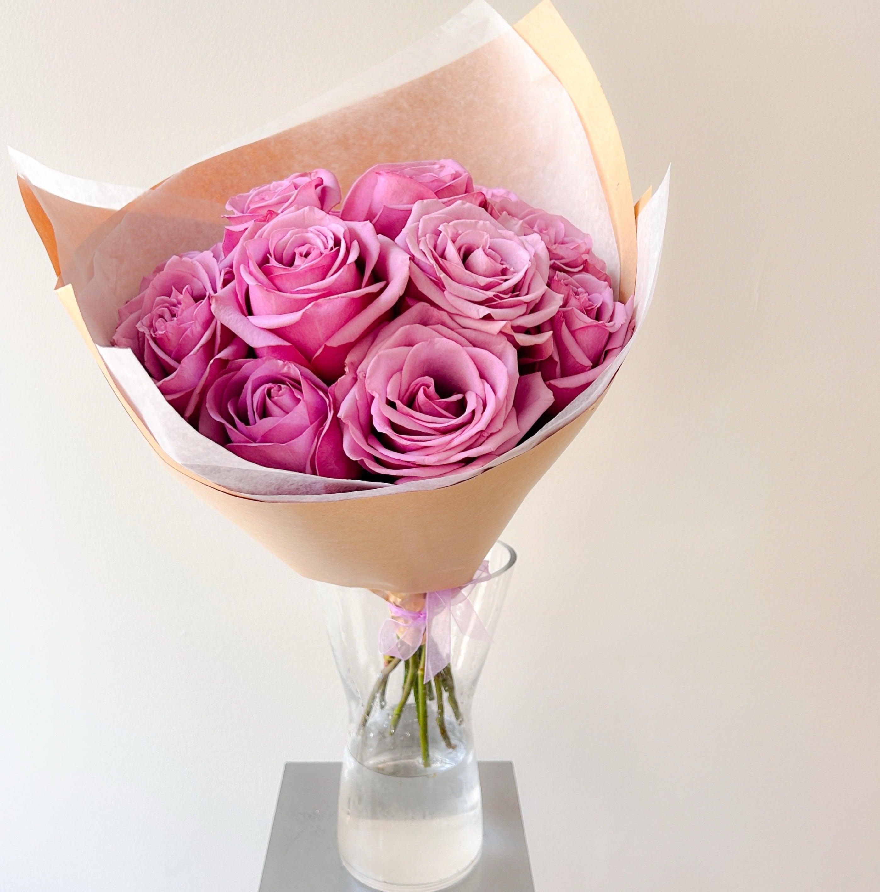 Purple Roses Bouquet