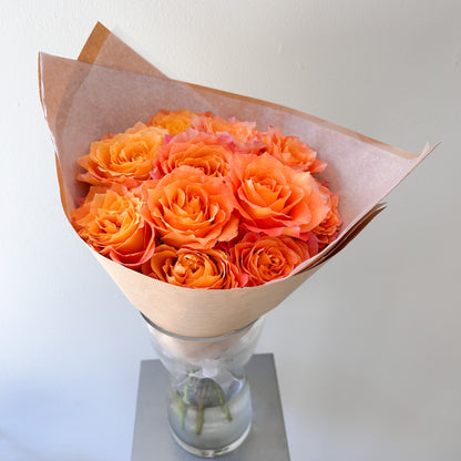 Orange Roses Bouquet