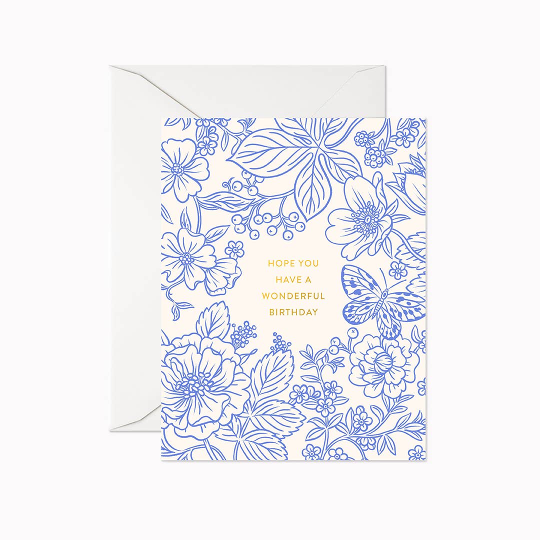 Wonderful Birthday Greeting Card